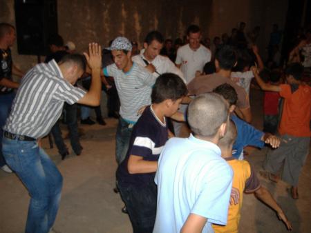 La f�te, � A�t-Ali Ouharzoune, en Ao�t 2008.